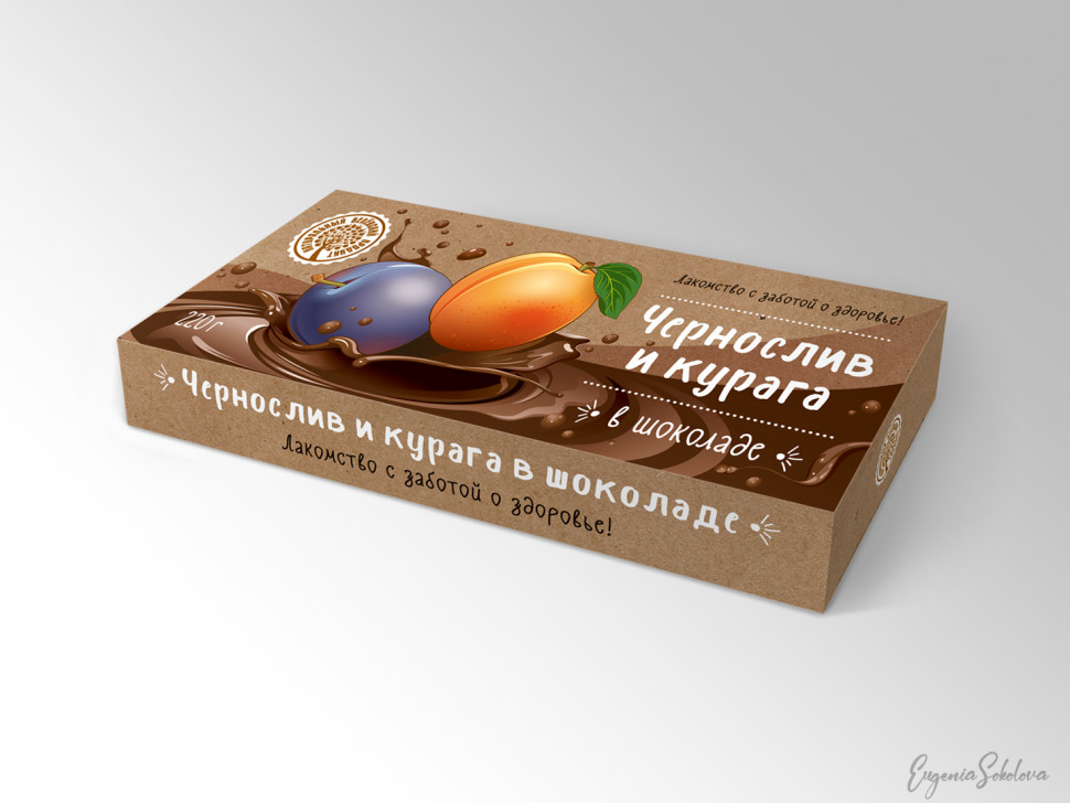  Чернослив и курага в шоколаде, 220г в Ирбите