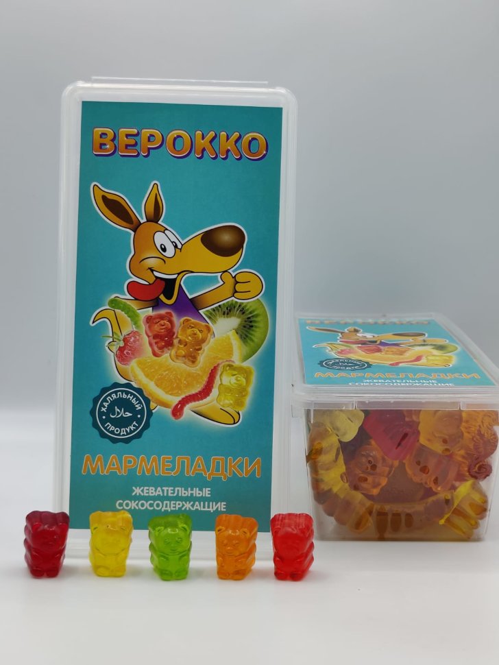  Жевательный мармелад Мишки фруктовые, 250г   в Ирбите