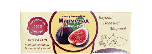 №2 Мармелад натуральный "Инжир" 140г  в Ирбите