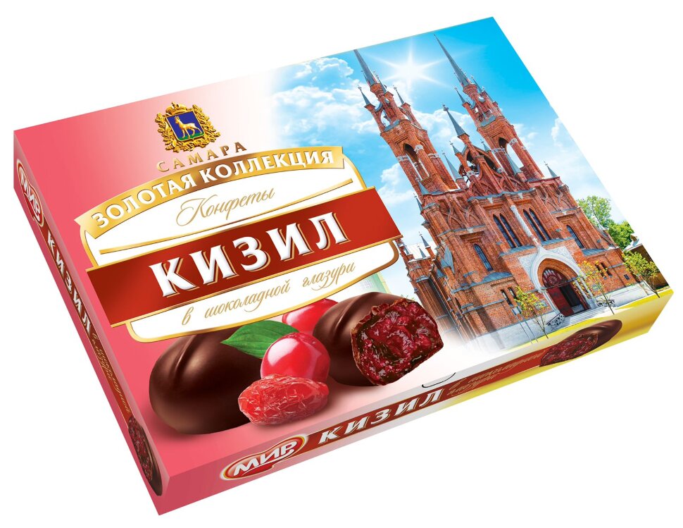  КФ МИР Кизил в шоколадной глазури 160г в Ирбите