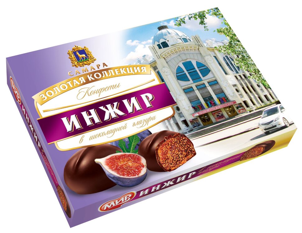  КФ МИР Инжир в шоколадной глазури 160г в Ирбите